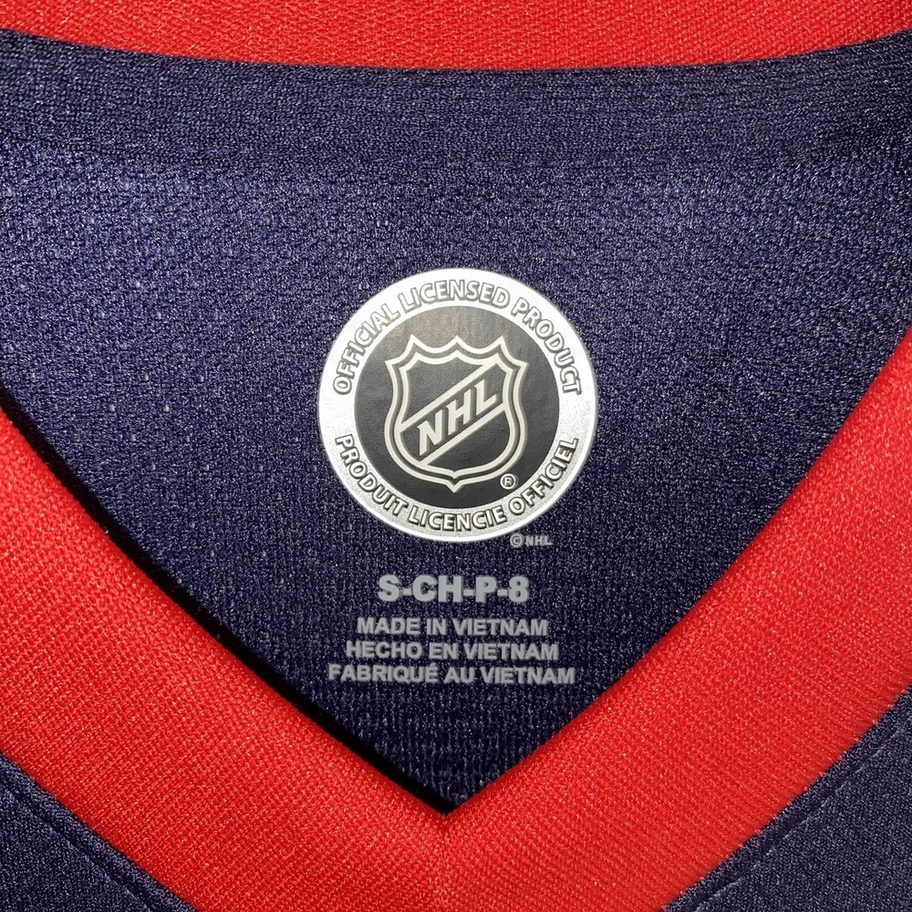 Columbus Blue Jackets NHL Hockey Jersey Youth Kids size Small (8) - Picture 2 of 3